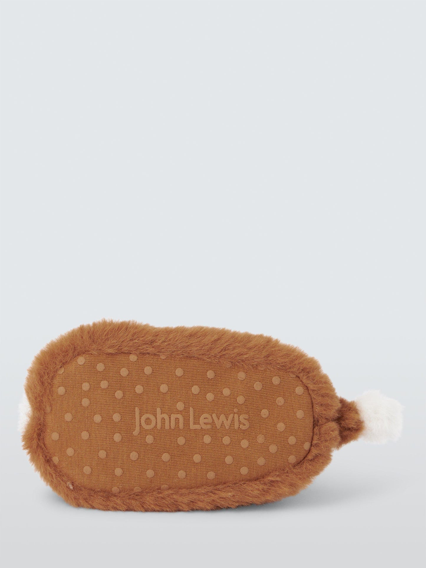 John lewis baby fluffy fox slippers – orange 0–3 months - baby & toddler boots shoes children’s apparel