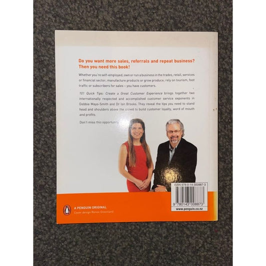 101 quick tips - create a great customer service experience - debbie mayo-smith - print books book - business