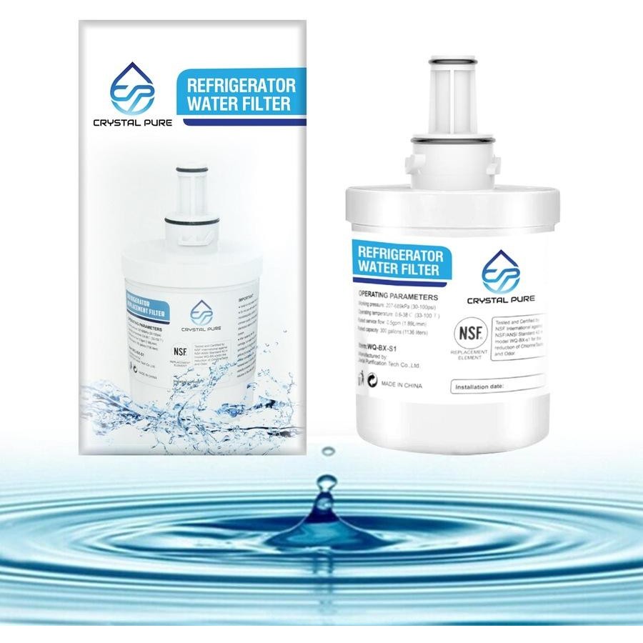 Crystal Pure Refrigerator Water Filter for Samsung
