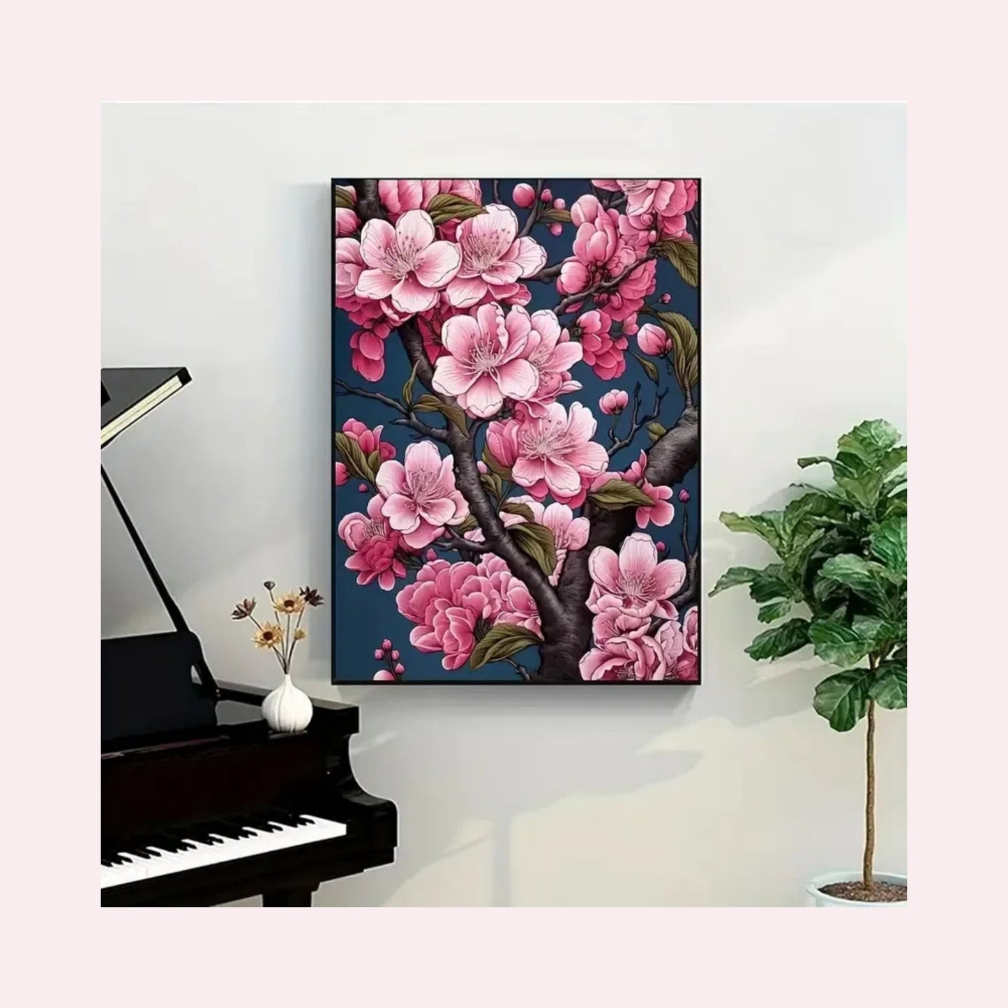 30x40cm Cherry Blossom Diamond Art Kit