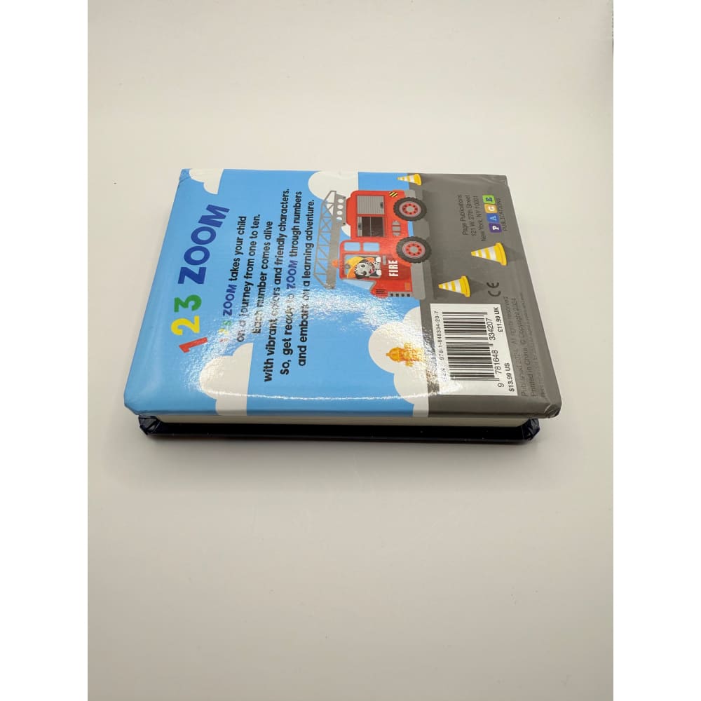 123 zoom (board book with handles) - alphabet books printed media