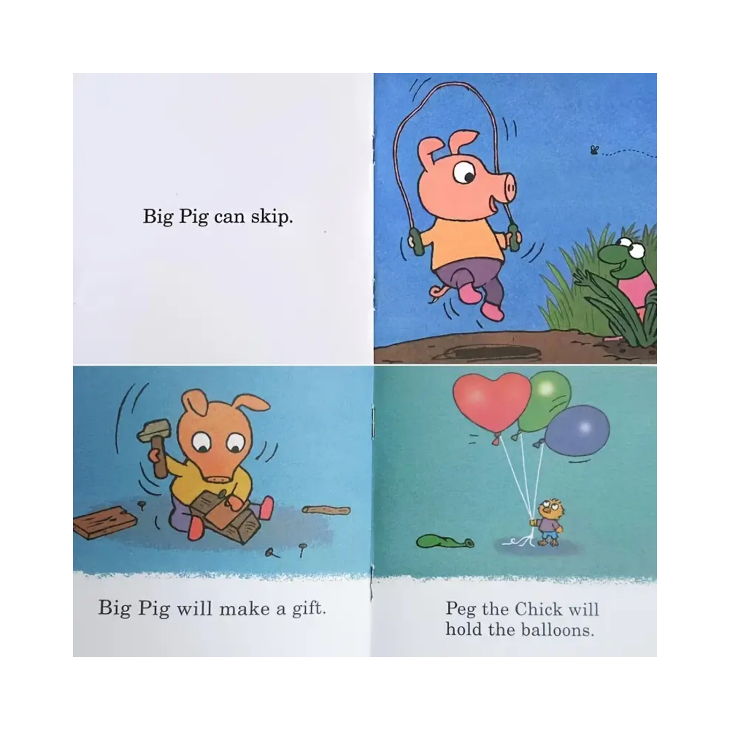 12x Big Pig Mini Phonics Books