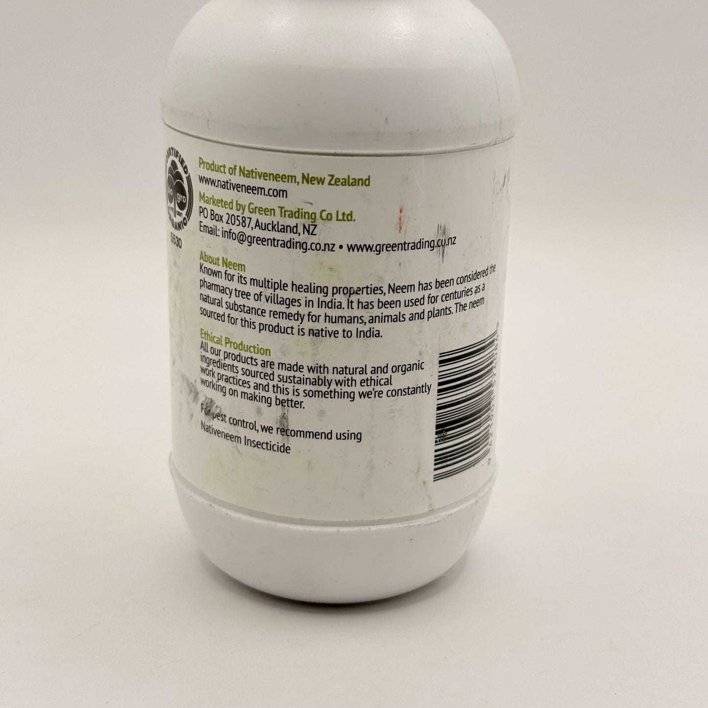 Native neem organic pure neem oil 100ml - body oil health and wellness