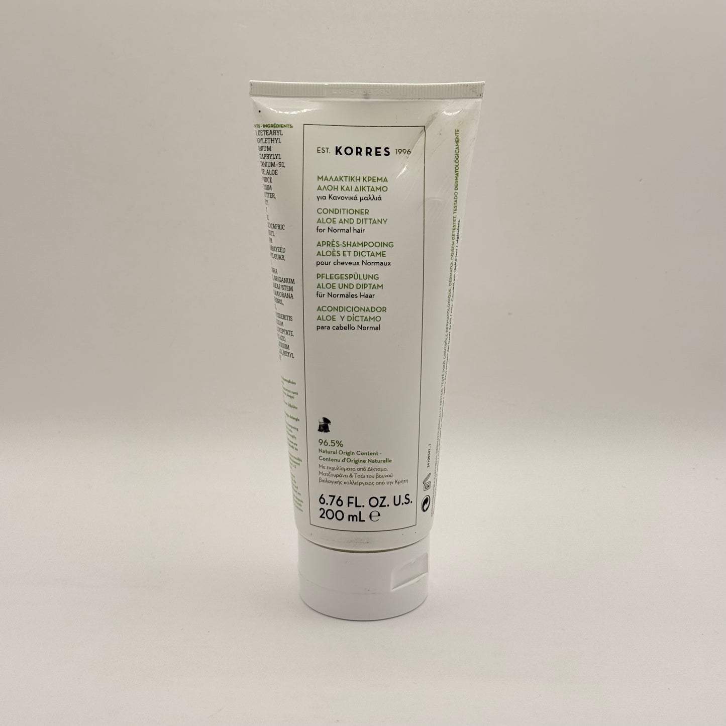 Korres aloe & dittany conditioner 200 ml - conditioners health and wellness