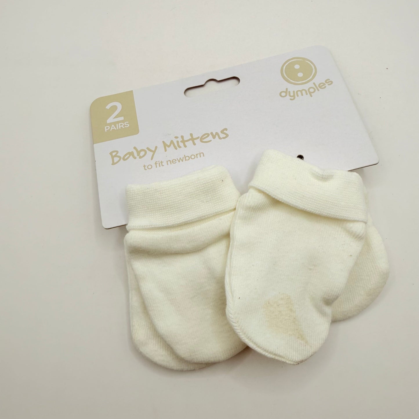 2-pack dymples baby mittens - newborn (one size) - baby & toddler gloves & mittens baby clothing