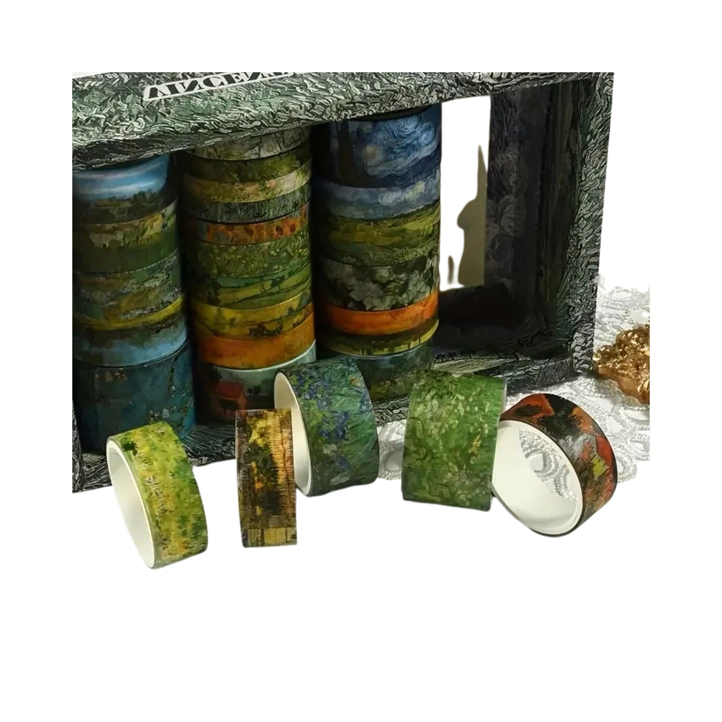 20 Roll Van Goh Inspired Washi Tape