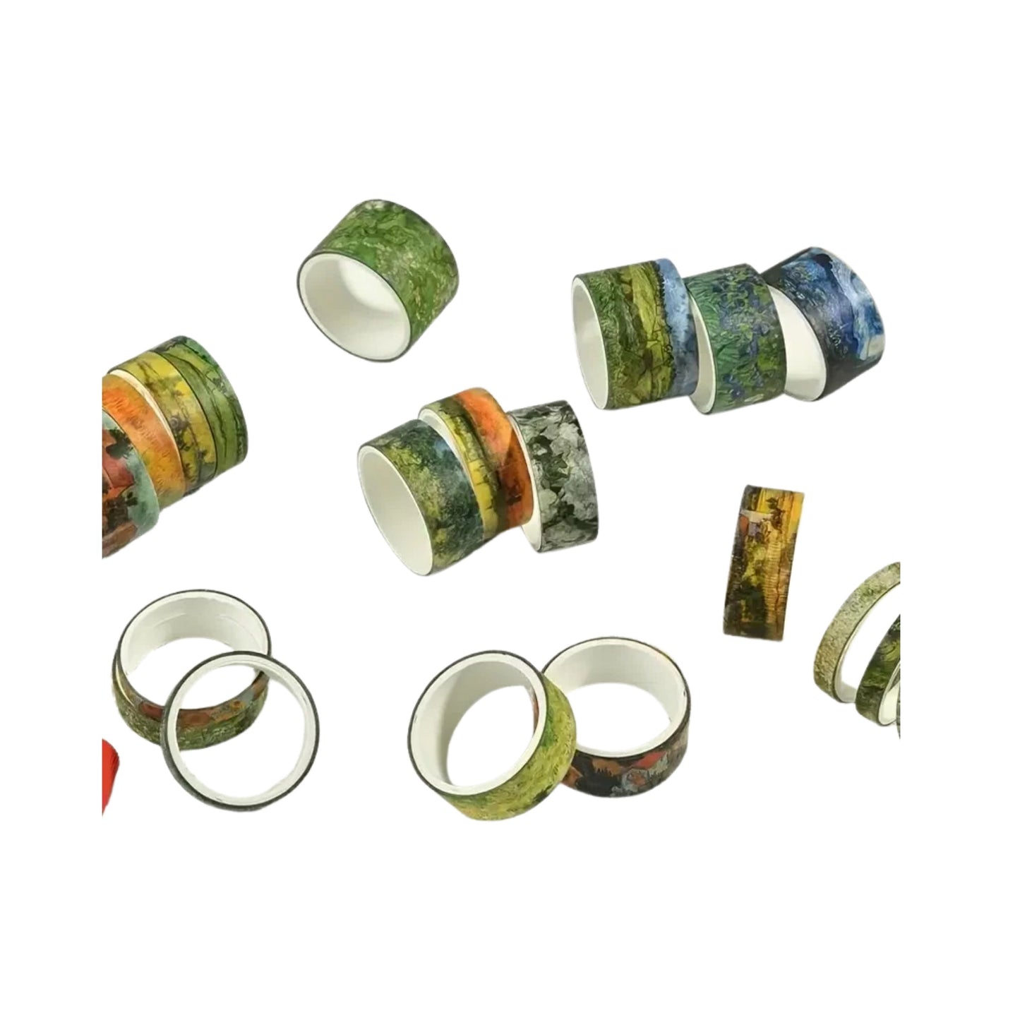 20 Roll Van Goh Inspired Washi Tape
