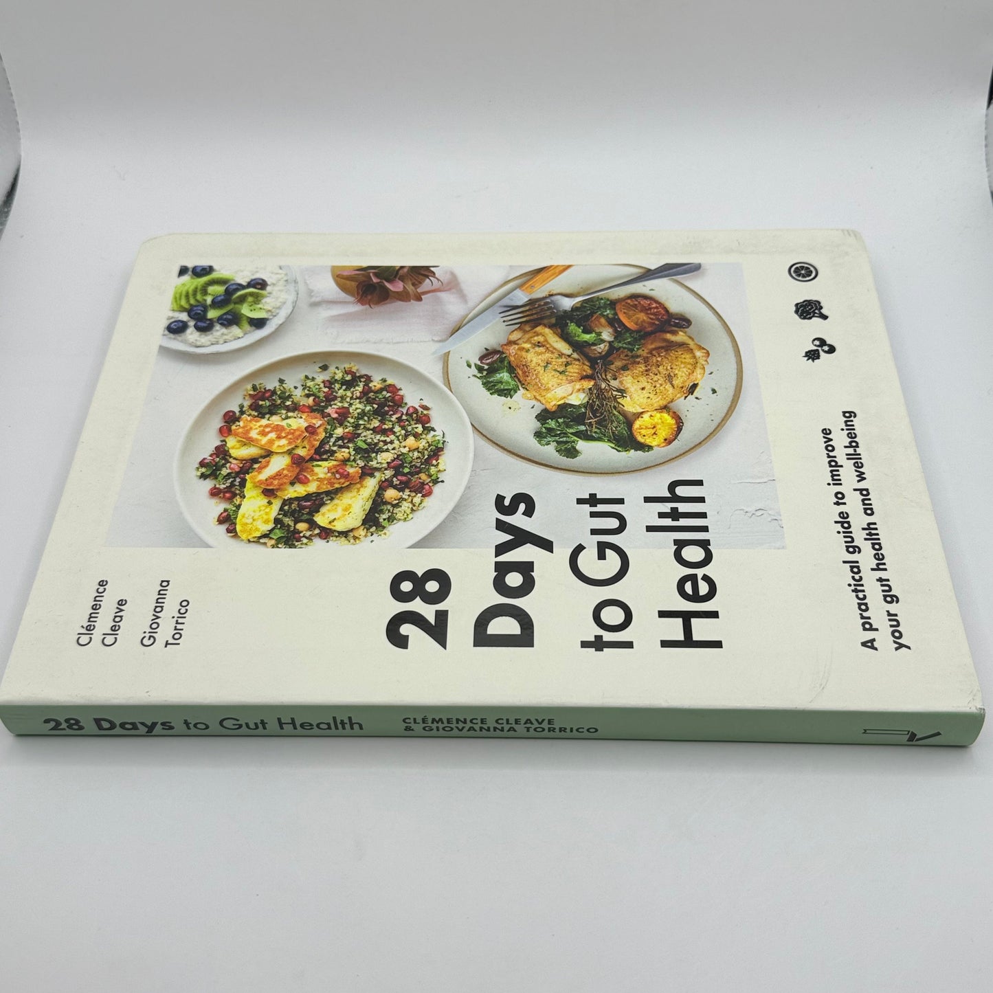 28 days to gut health by clémence cleave & giovanna torrico - print books printed media