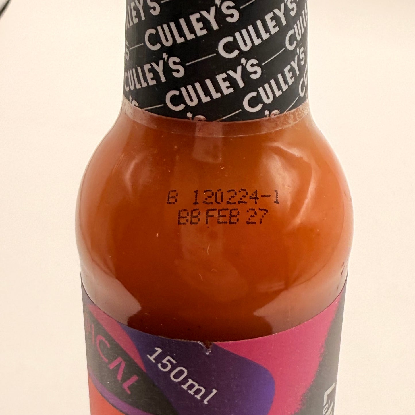 Culley's Caribbean Tropical #7 Hot Sauce 150ml