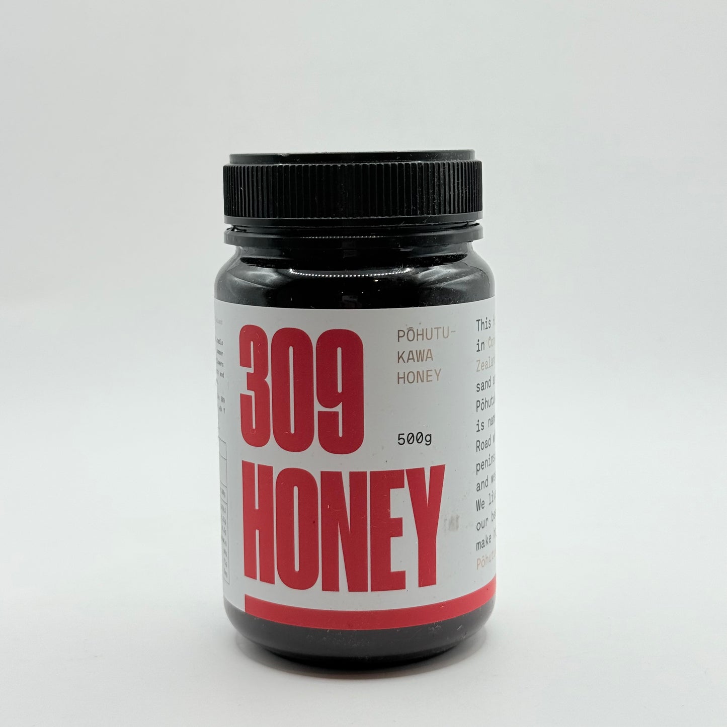 309 honey pōhutukawa honey 500g - honey health and wellness