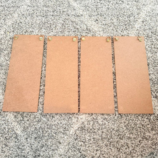 4 spider-themed motivational wall art plaques - decorative plaques home&living materials