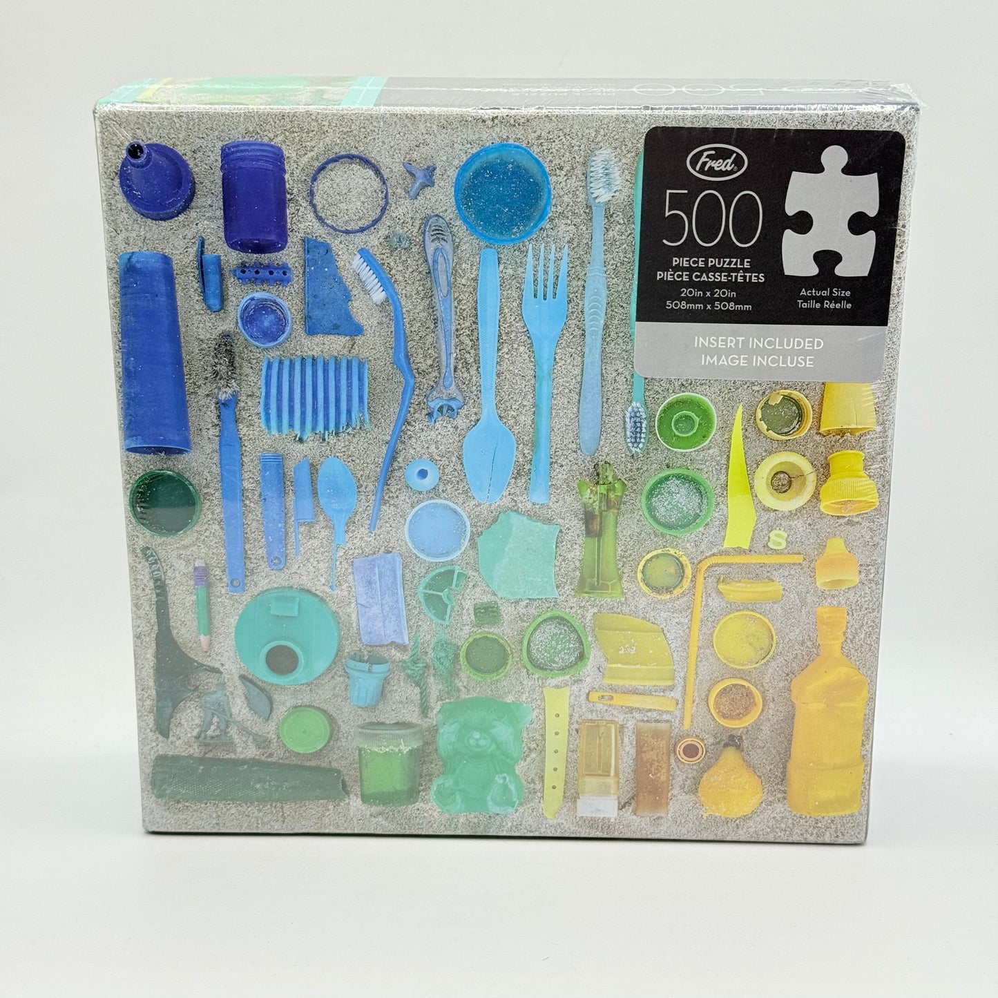 FRED 500 Piece Puzzle - Beach Trash