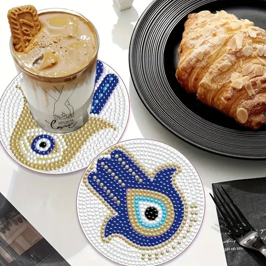 Eye coaster diamond kit - mosaic kits crafts