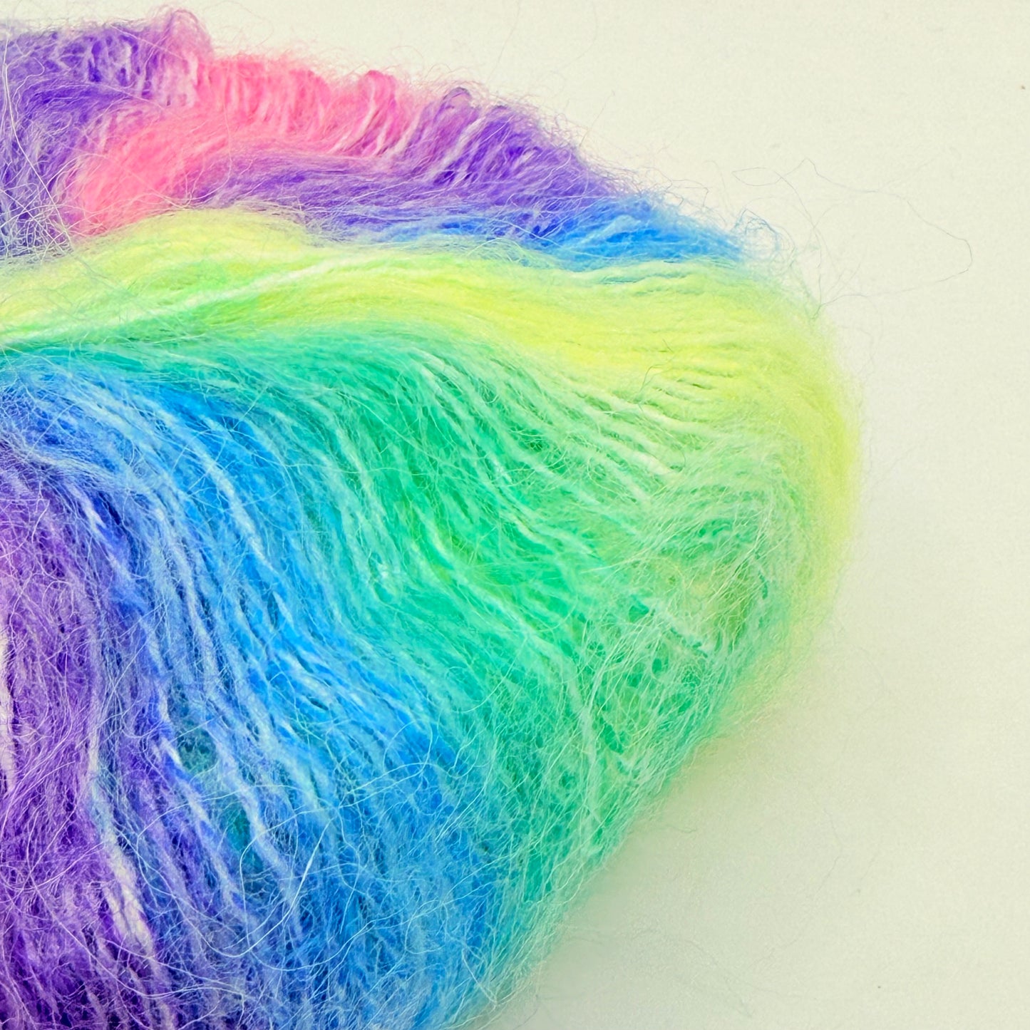 5x Gradient Mohair Yarn Set for Knitting & Crochet