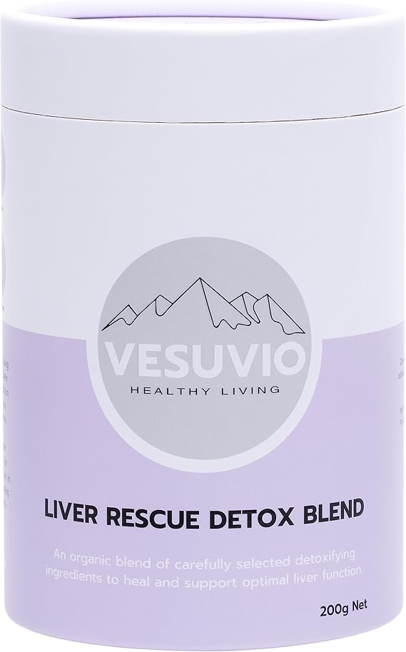 Vesuvio liver rescue detox blend 200g - herbal supplements from google - what’s new health and wellness