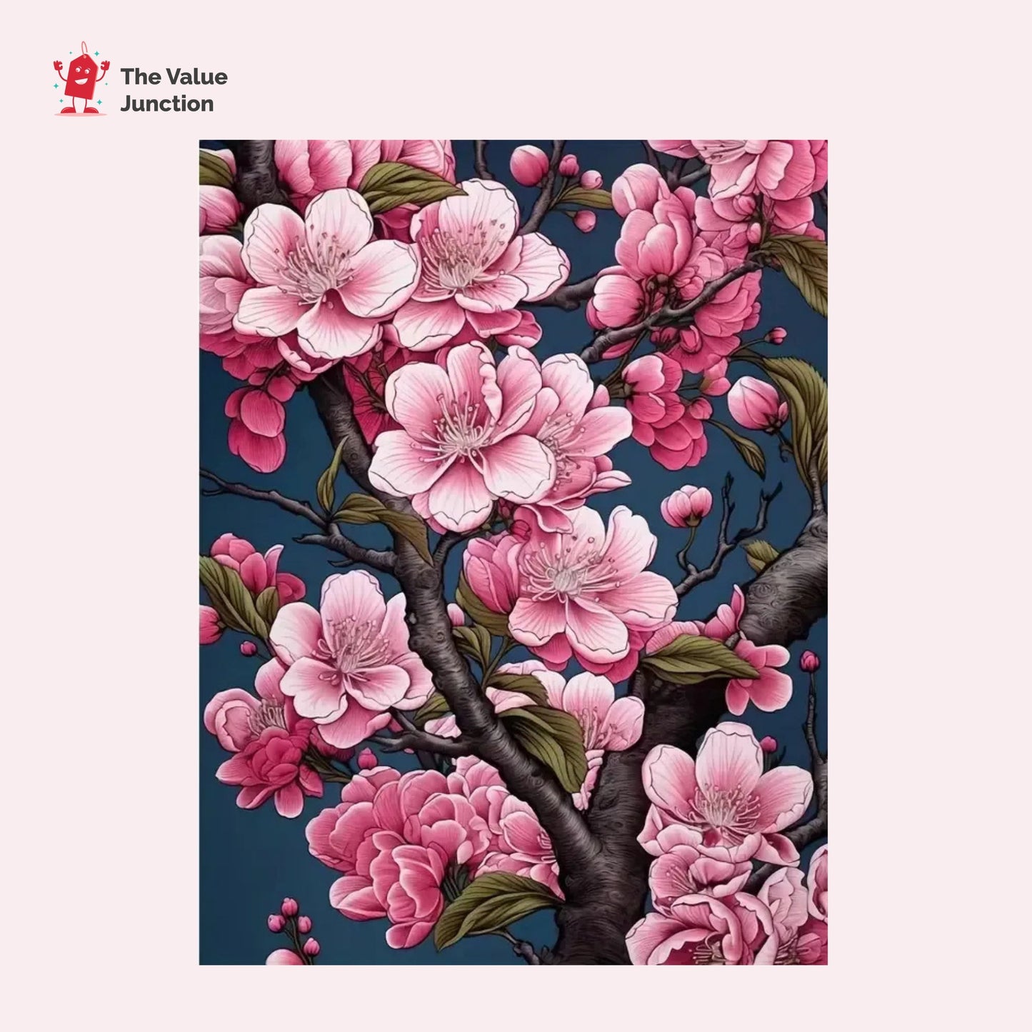 30x40cm Cherry Blossom Diamond Art Kit