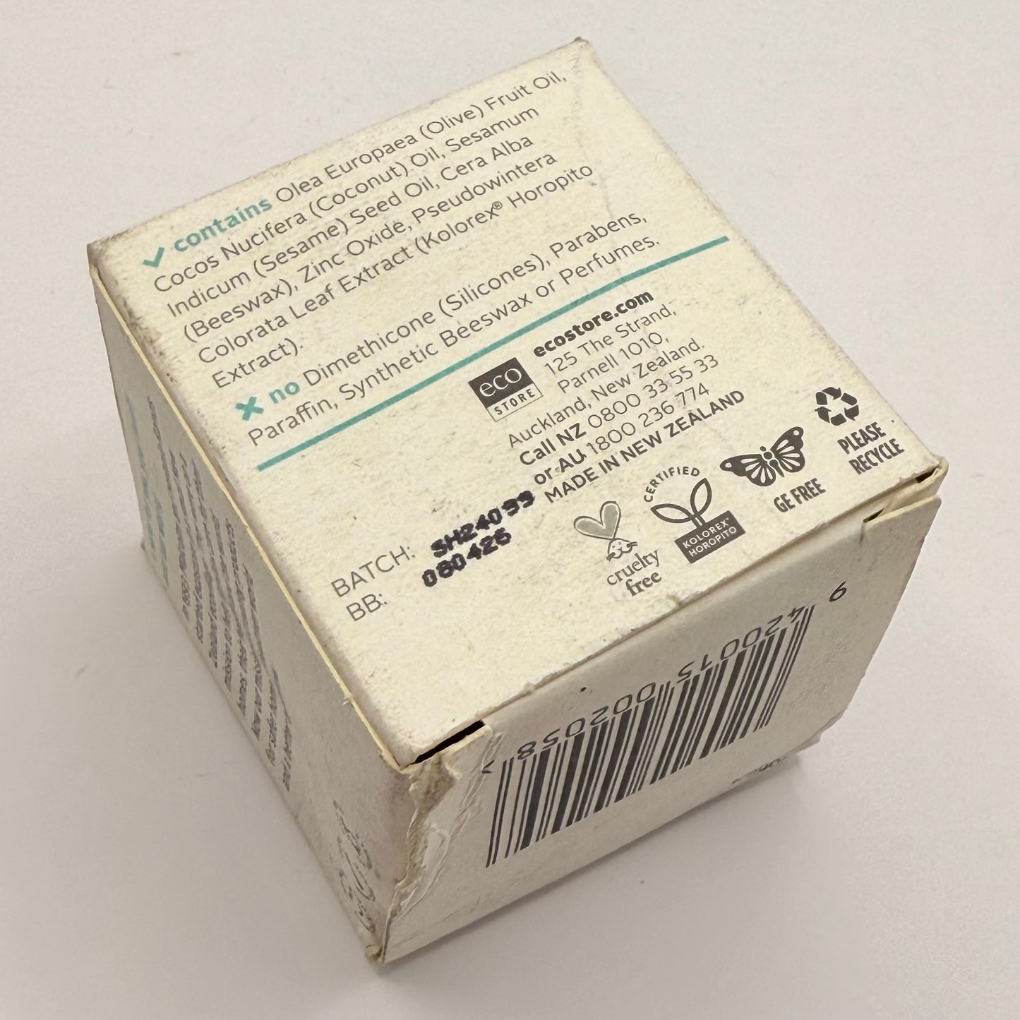 Ecostore baby nappy balm 60ml - diaper rash ointments health and wellness