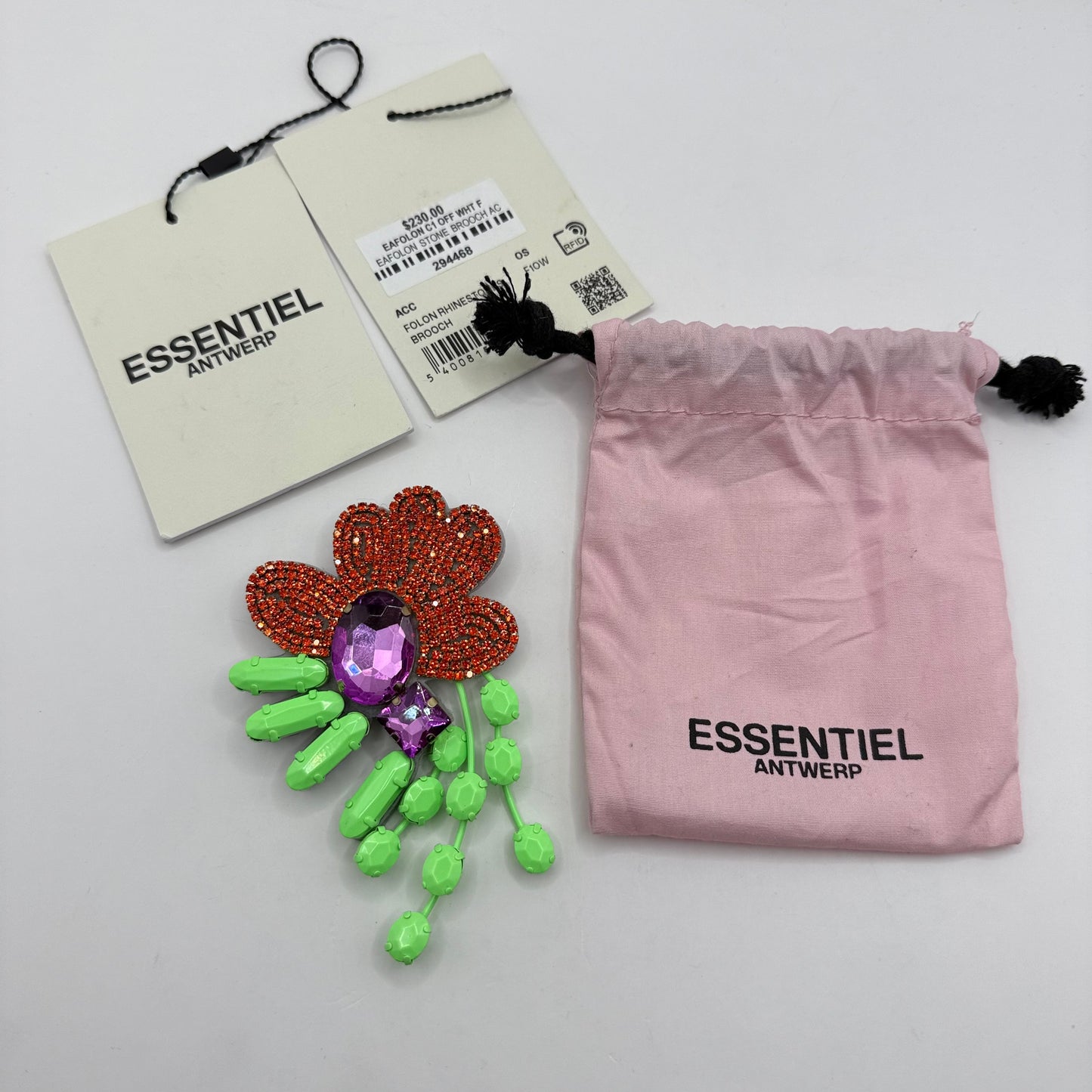 Essentiel Antwerp Eafolon Stone Brooch