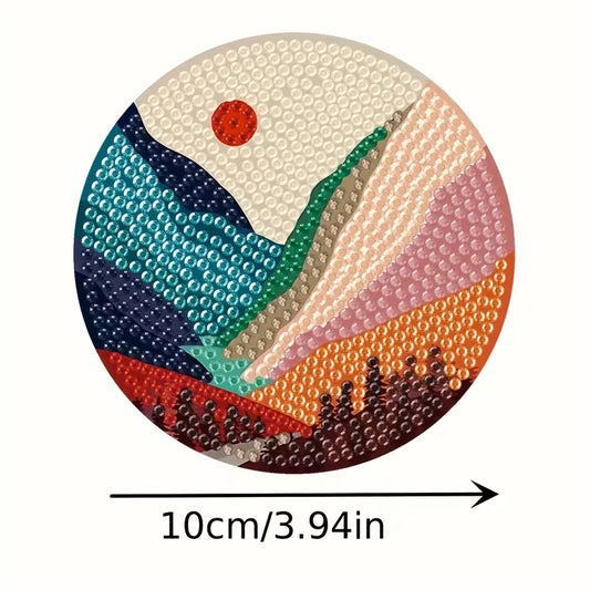 Diamond Art Coaster Set