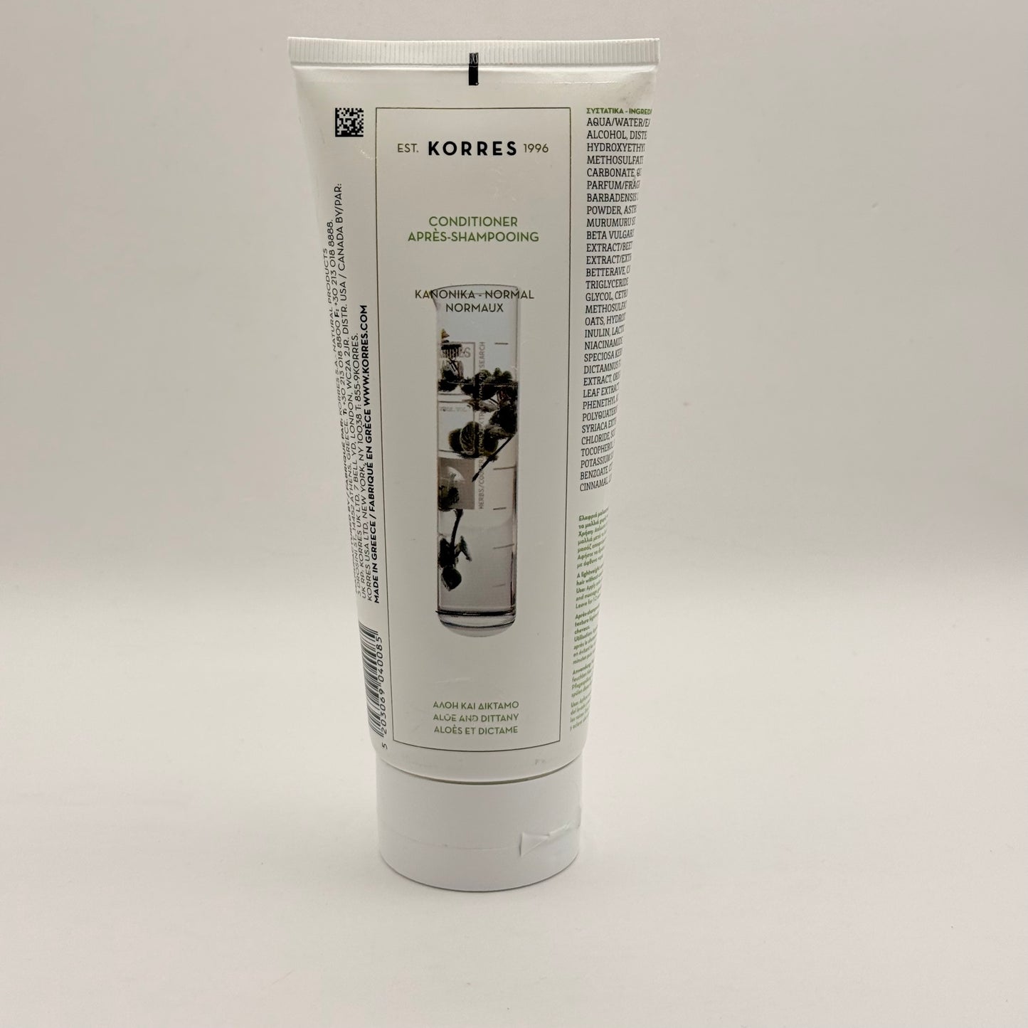 Korres aloe & dittany conditioner 200 ml - conditioners health and wellness