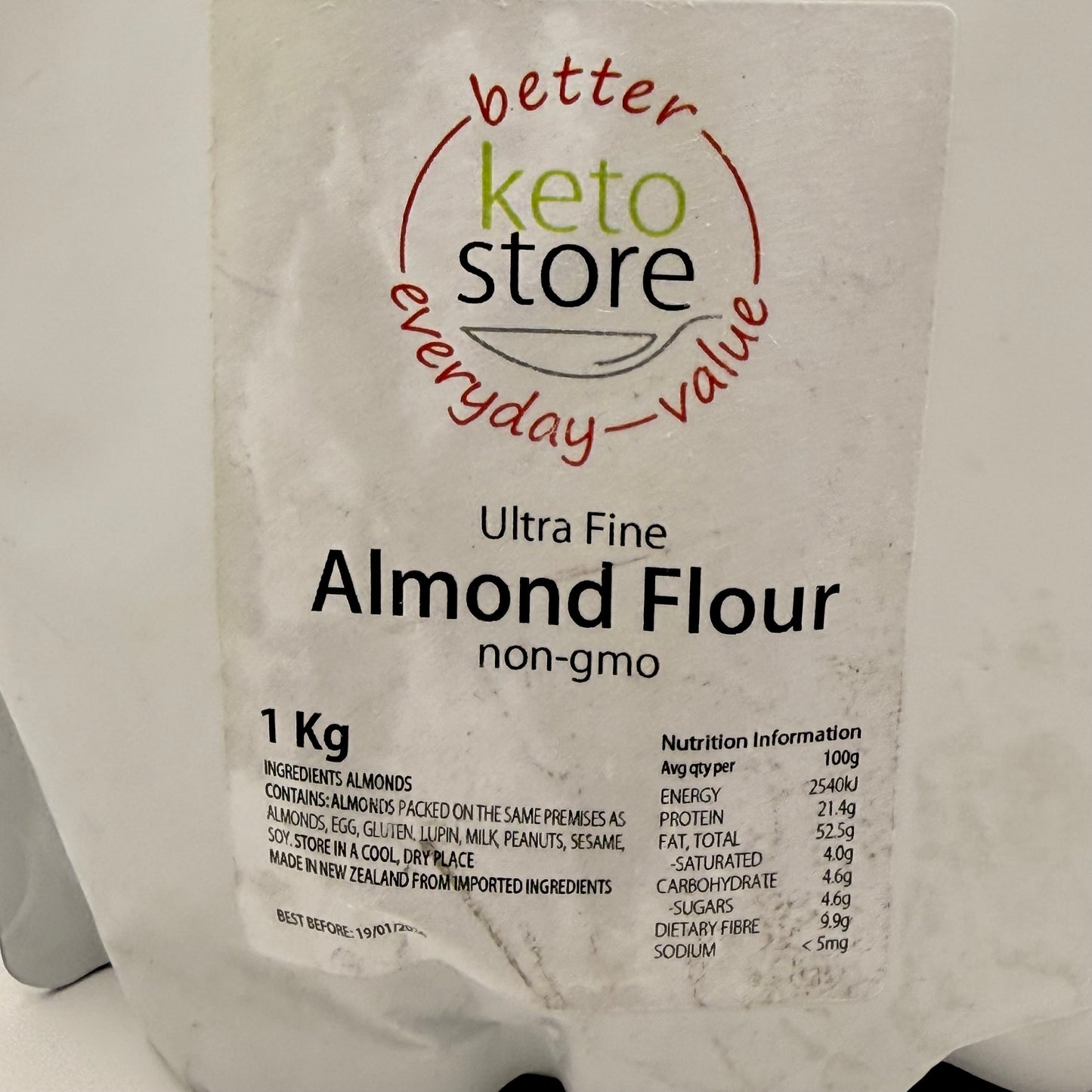 Keto store almond flour - 1kg ultra fine - flour food & beverage health and wellness