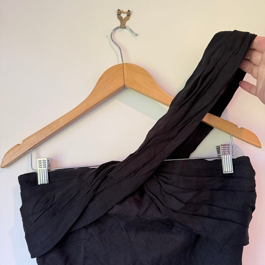 Country Road Size 12 Single Shoulder Linen Blend Dress