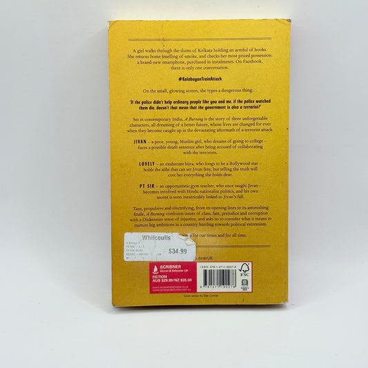 A Burning by Megha Majumdar