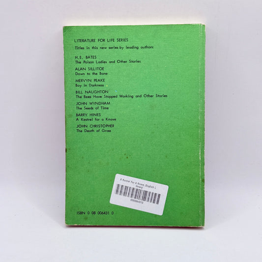 A Kestrel for a Knave by Barry Hines