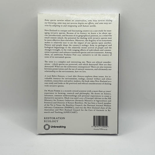 A Land Before Humans, a Land After Humans by Mark Fisher