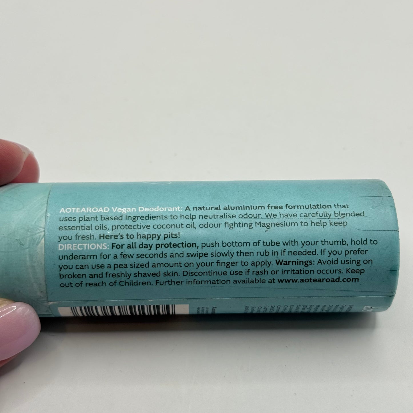 AOTEAROAD Sensitive Deodorant Aluminium & Bicarb Free Natural Protection (55g)