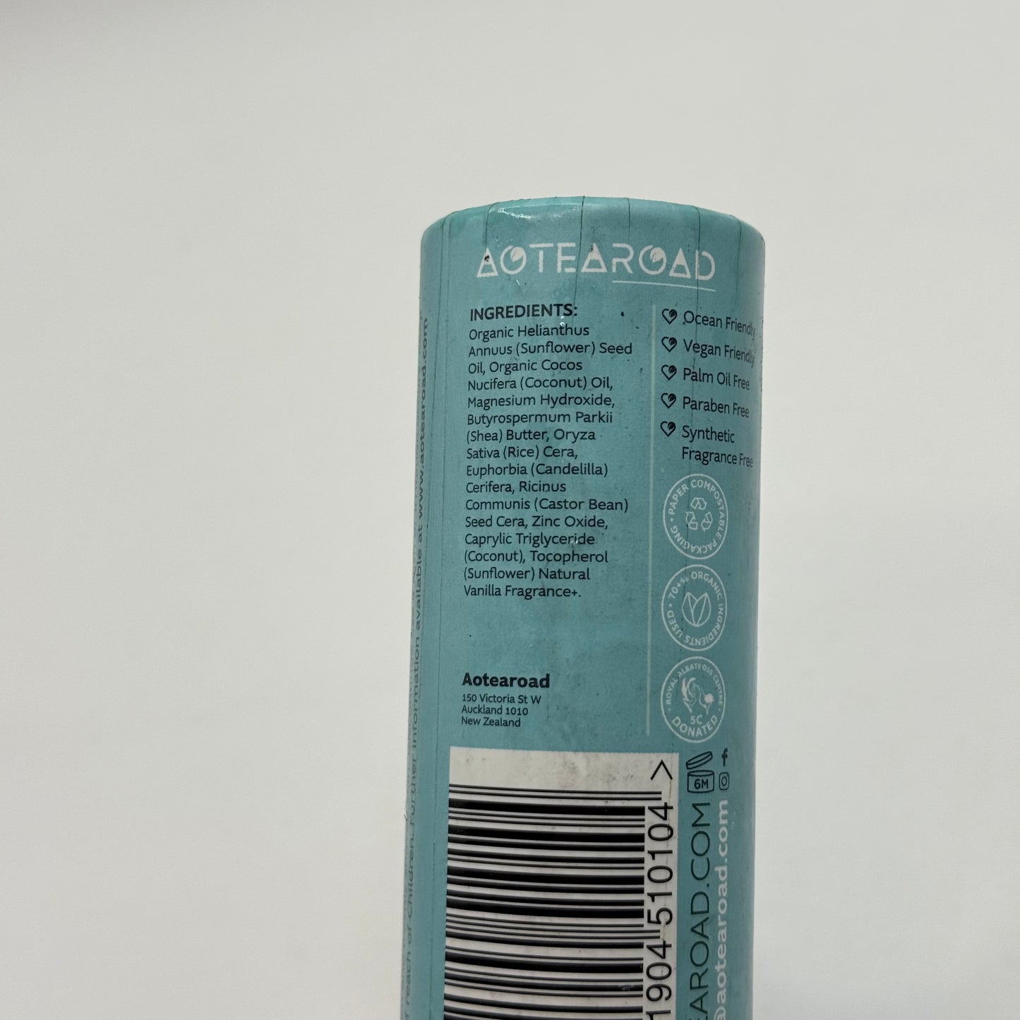 AOTEAROAD Sensitive Deodorant Aluminium & Bicarb Free Natural Protection (55g)