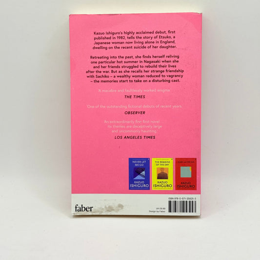 A PALE VIEW OF HILLS by KAZUO ISHIGURO