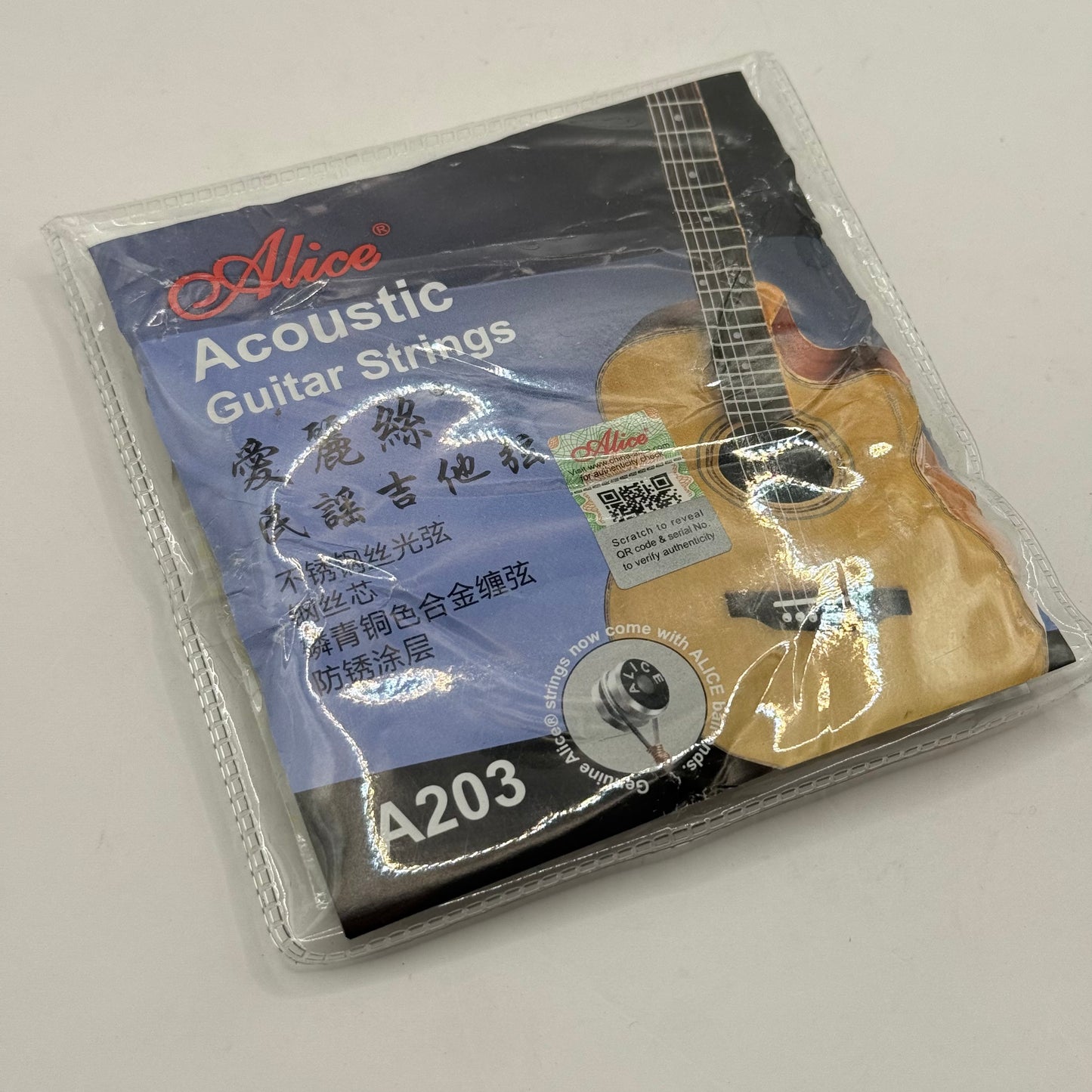 Alice A203 Light Gauge Acoustic Guitar Strings