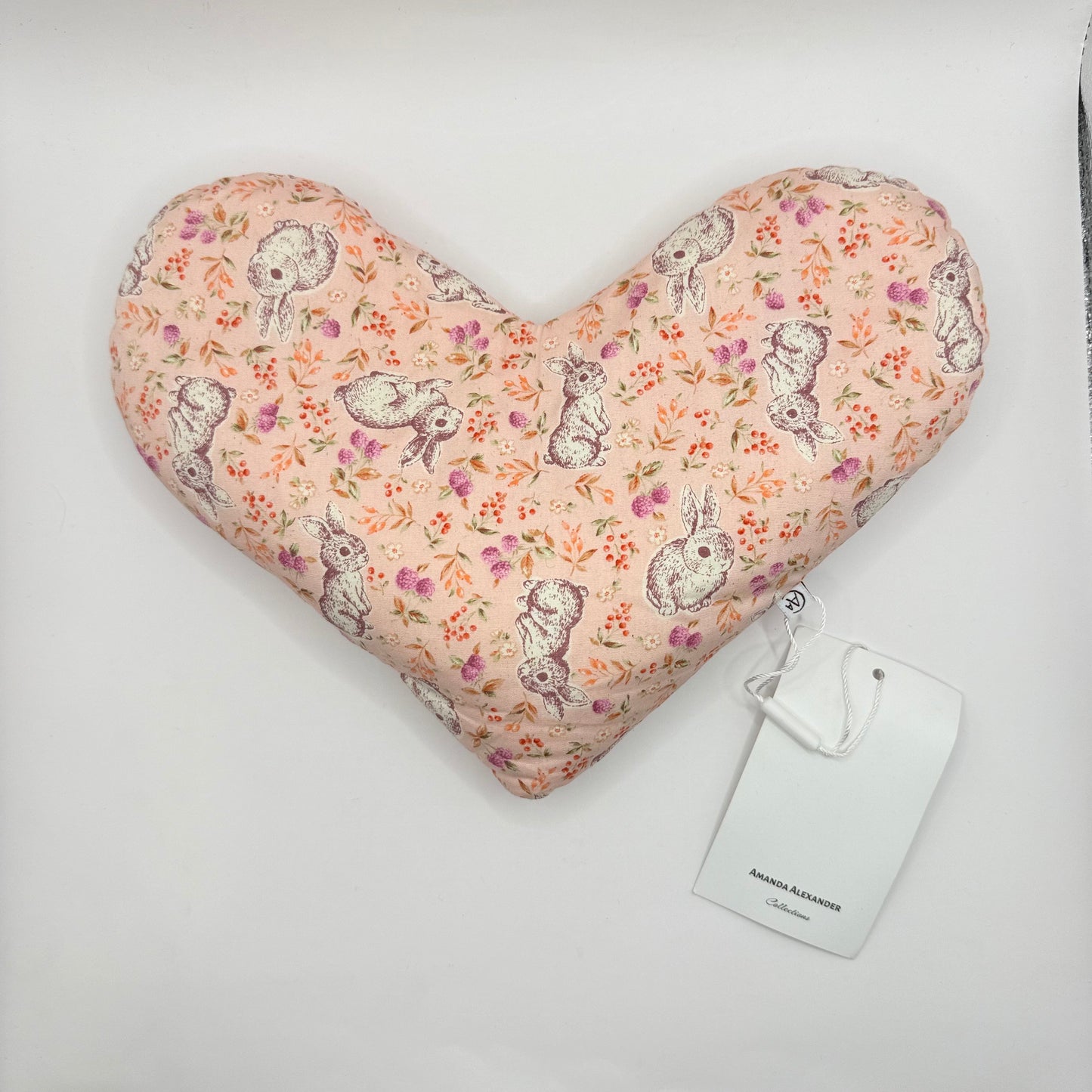 Amanda Alexander Collection Heart Rabbit Wheatbag