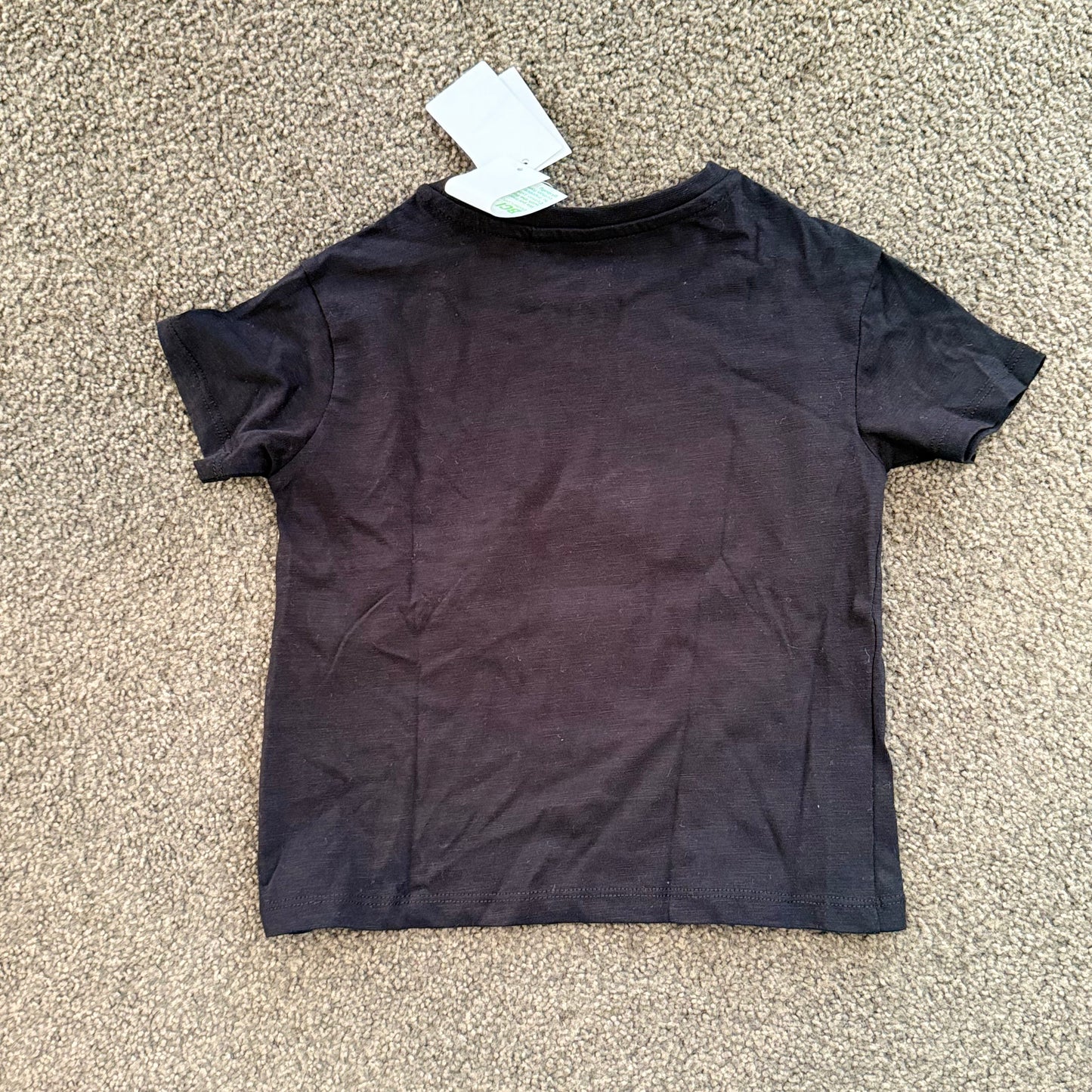 Anko size 3 christmas dinosaur sequin black t-shirt - clothing tops baby clothing