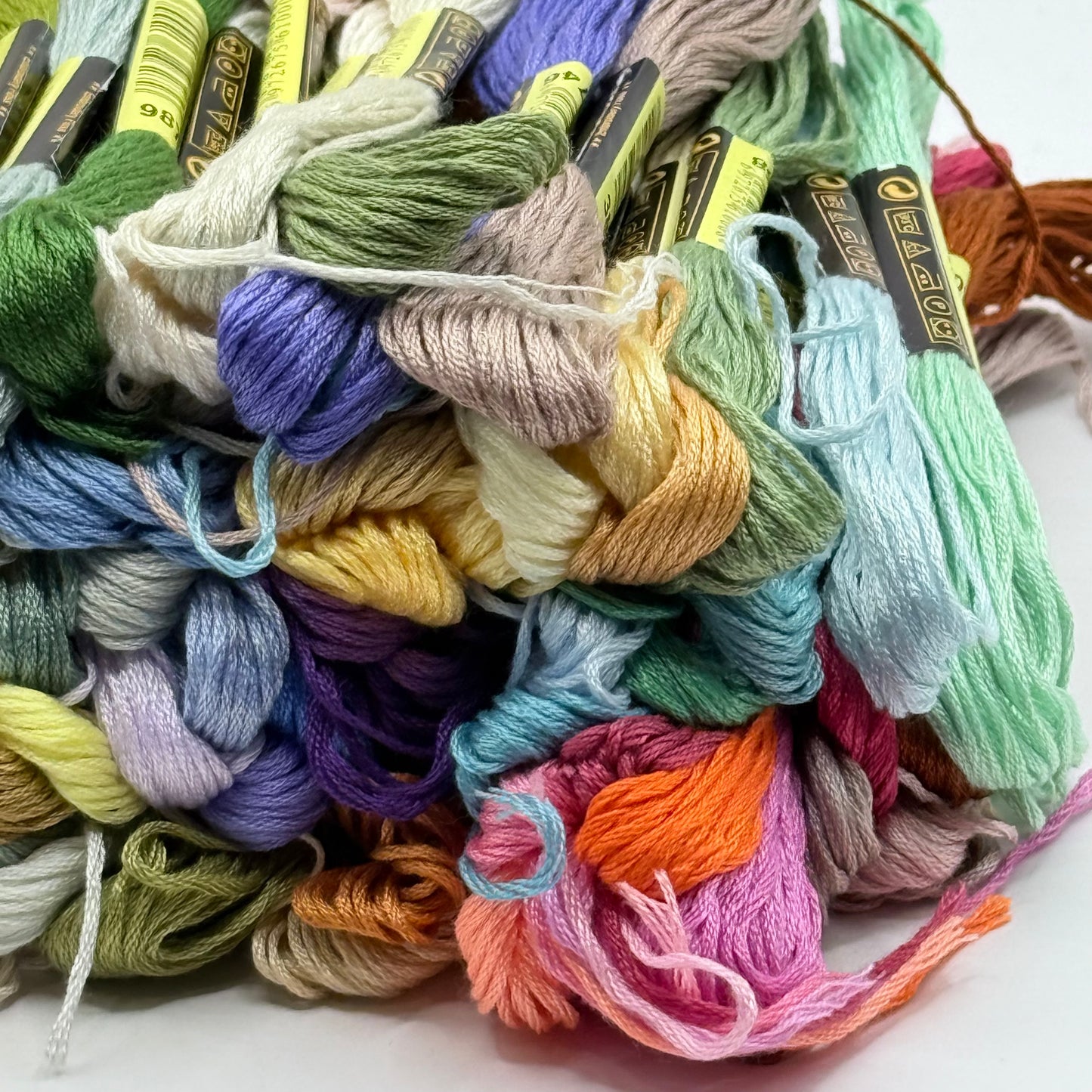 Bulk 100 pc Bundle of 100% Cotton Embroidery Floss