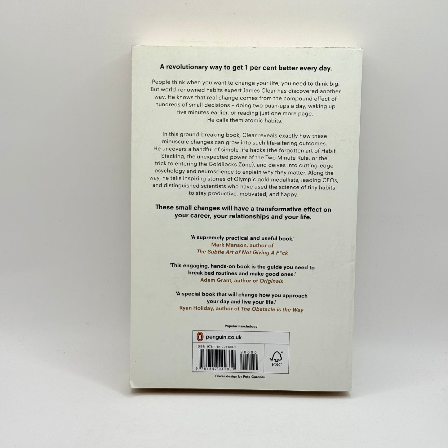Atomic Habits by James Clear