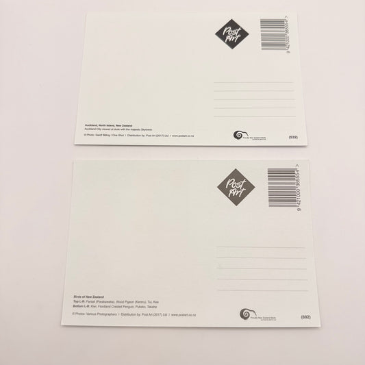 Auckland & birds of new zealand postcard set - collectibles original photo - what’s new seasonal & holidays decorations