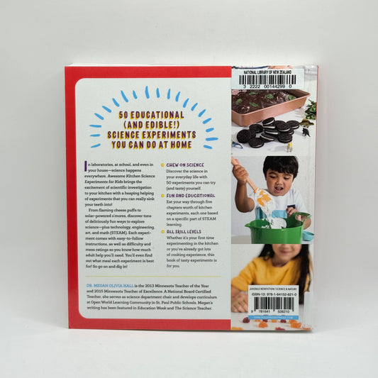 Awesome Kitchen Science Experiments for Kids by Dr. Megan Olivia Hall