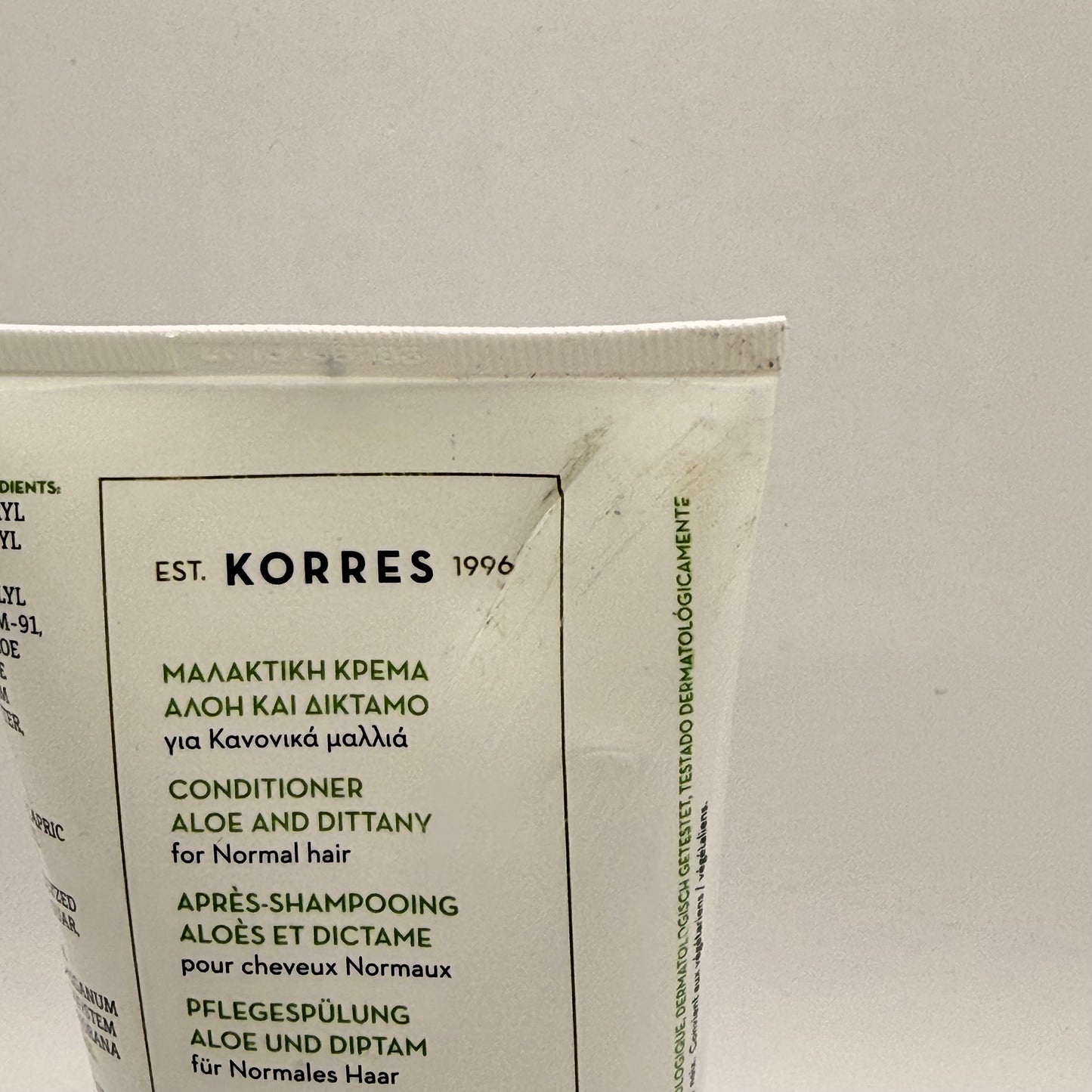 Korres aloe & dittany conditioner 200 ml - conditioners health and wellness