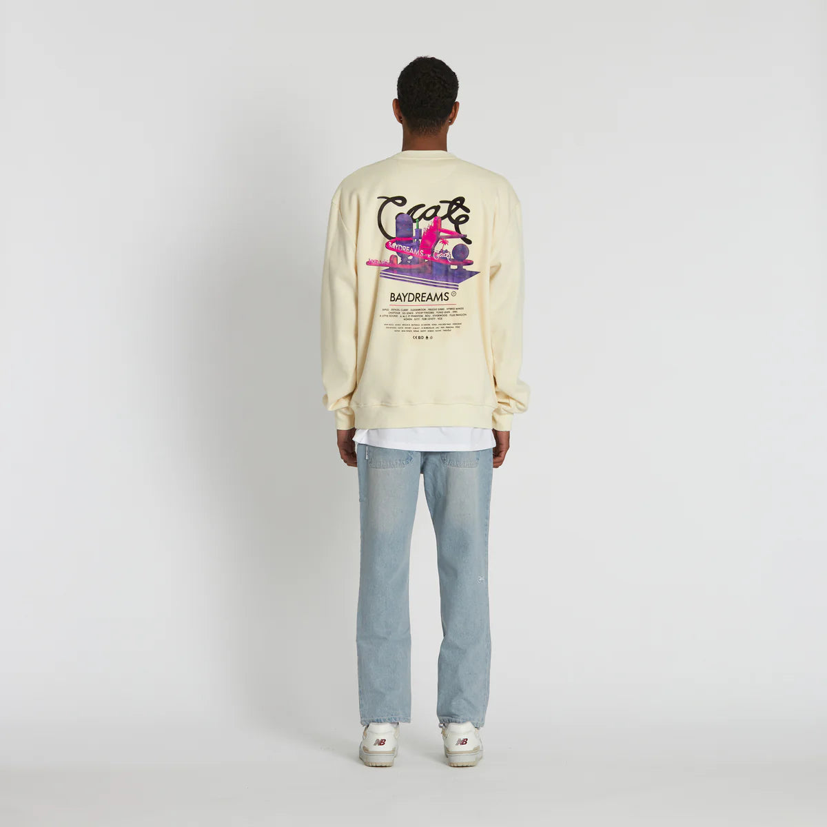 Baydreams unisex line up graphic crew xl - sweatshirts top men’s apparel
