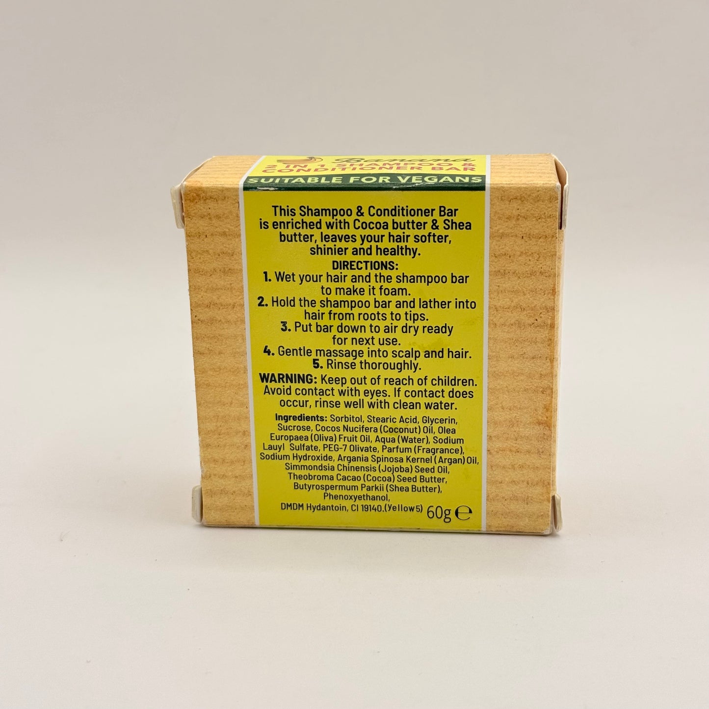 Xhc banana shampoo & conditioner bar banana 60g - shampoo & conditioner sets health and wellness