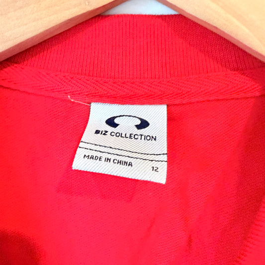 Biz collection polo shirt - size 12 - polos original photo - tops - what’s new men’s apparel