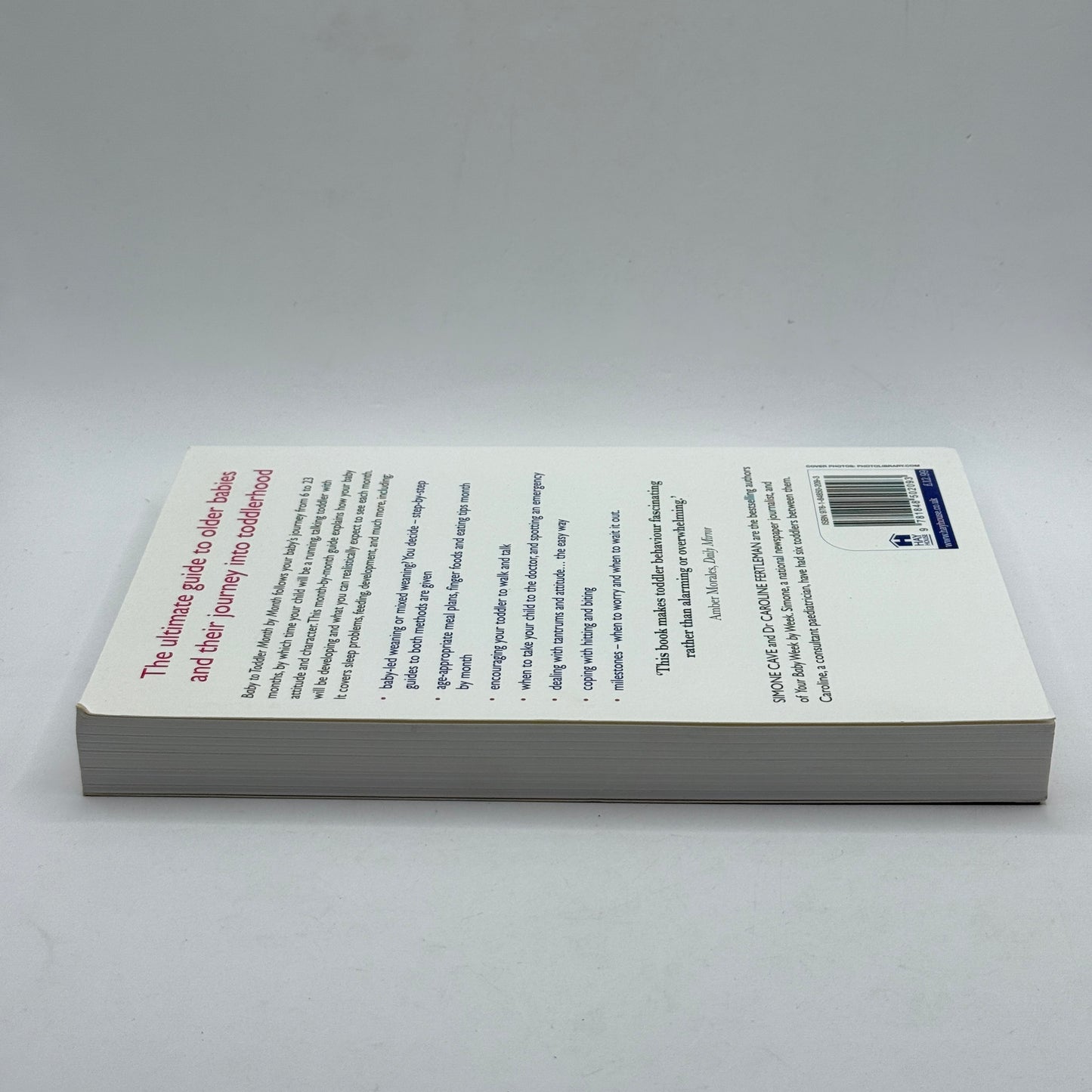 Baby to Toddler Month by Month by Simone Cave and Dr Caroline Fertleman