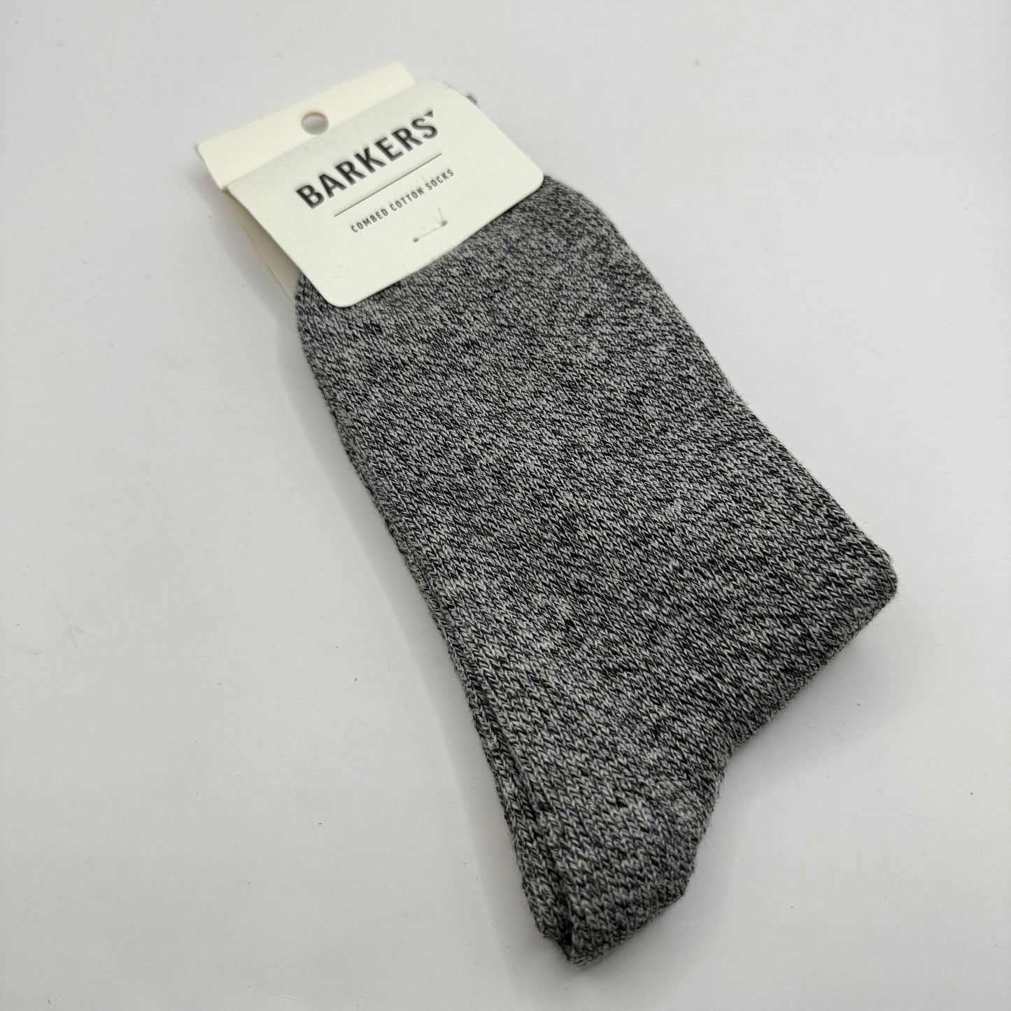 Barkers Crosby Twist-yarn Socks Black
