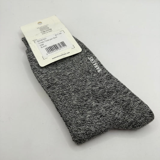 Barkers Crosby Twist-yarn Socks Black