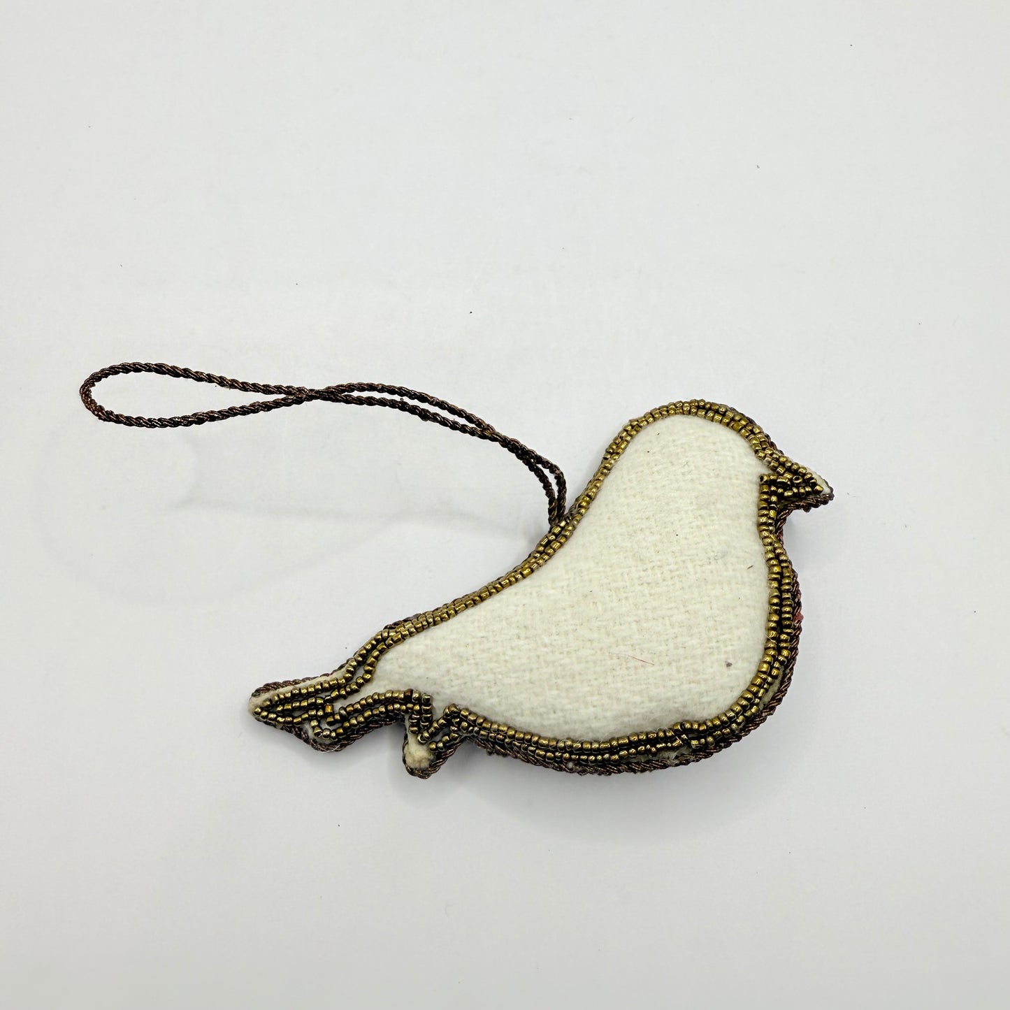 Beaded Bird Ornament