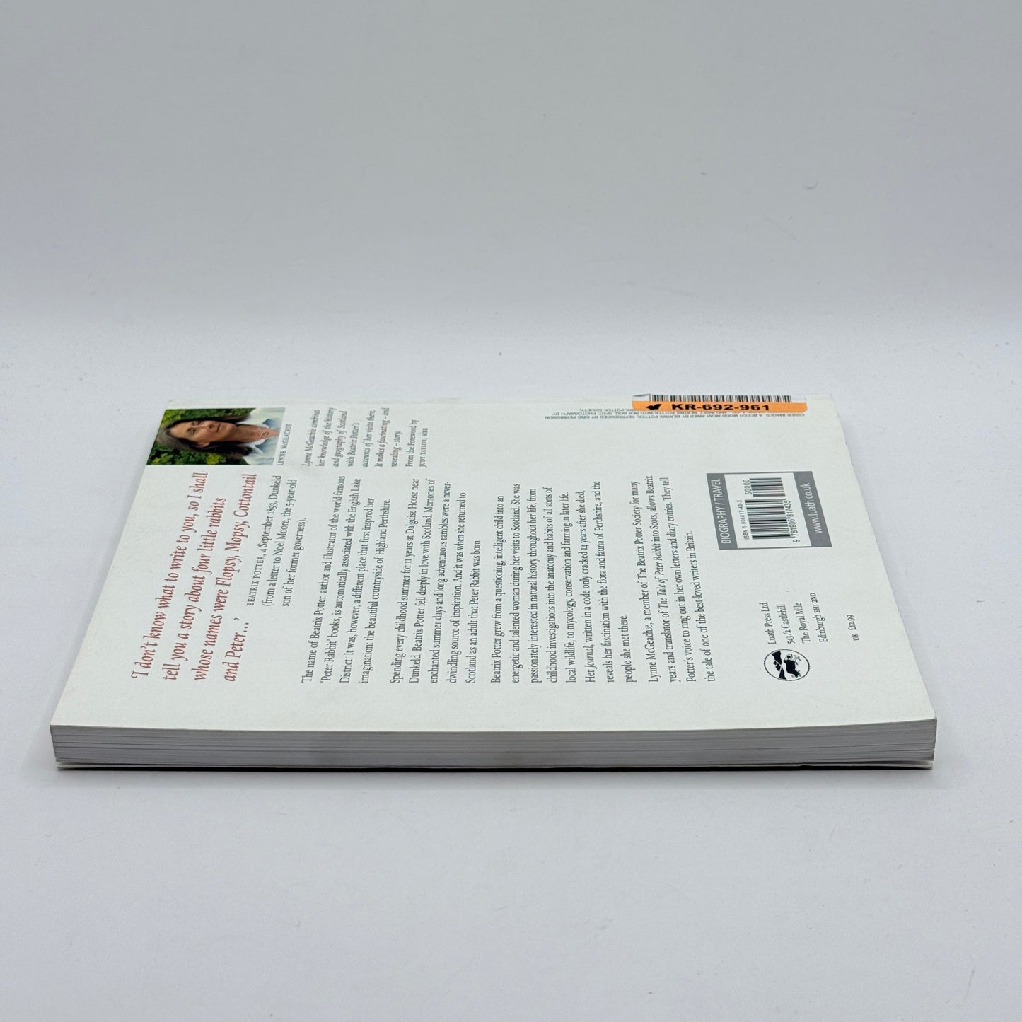 Beatrix Potter's Scotland: Her Perthshire Inspiration by Lynne McGeachie