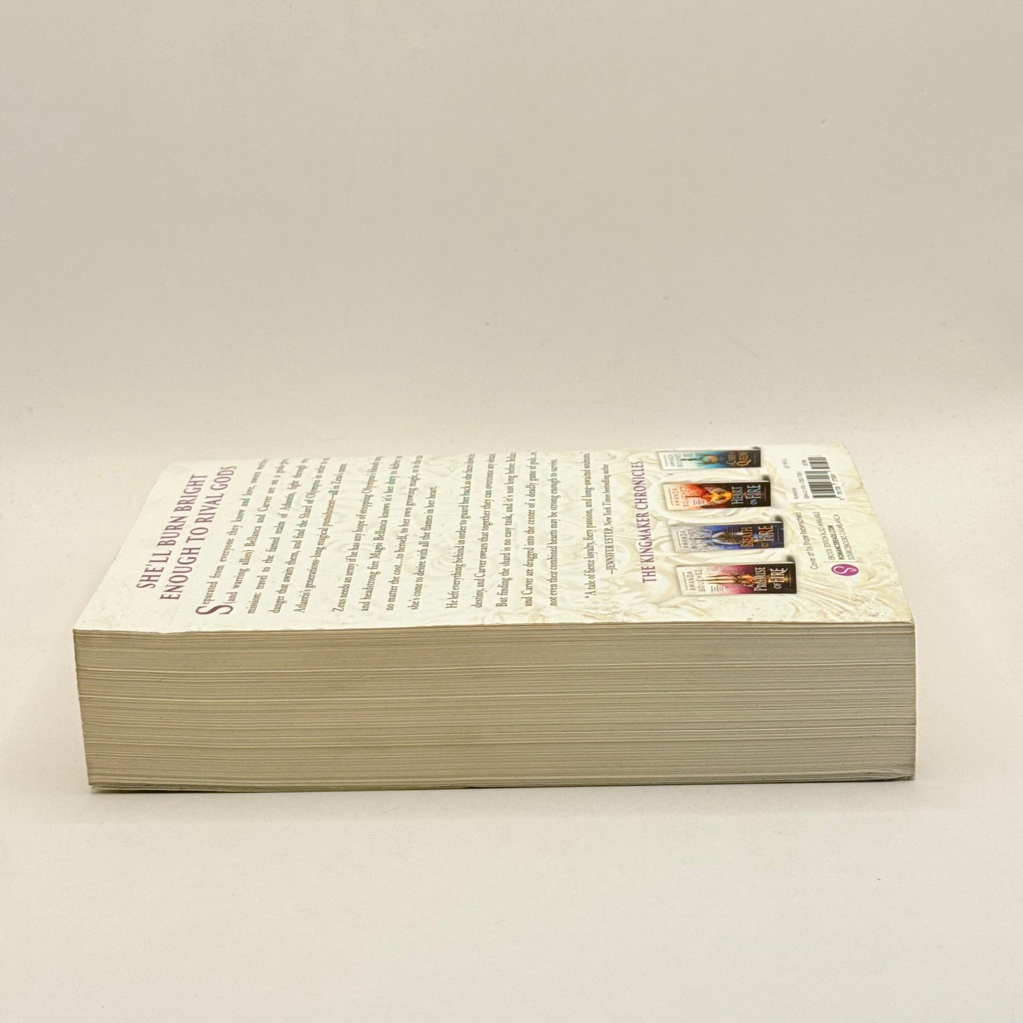 Beneath the Burning Sea by Amanda Bouchet