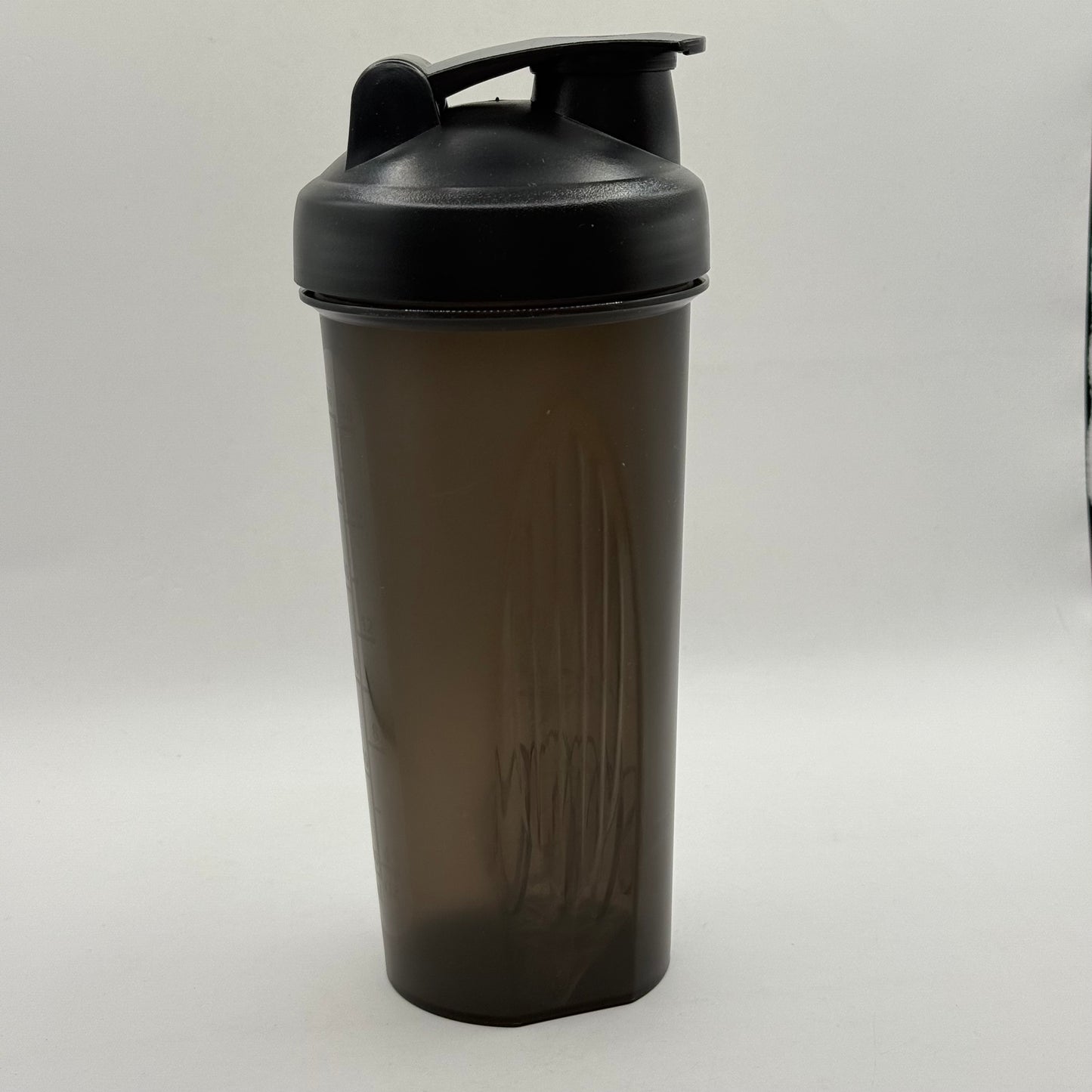 Black 600 mL Mixing Shaker Bottle with Flip Lid & Whisk Ball